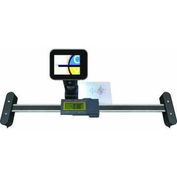 Digitalt avstånds- och positioneringsmätningssystem med VGA-kamera och zoomfaktor+