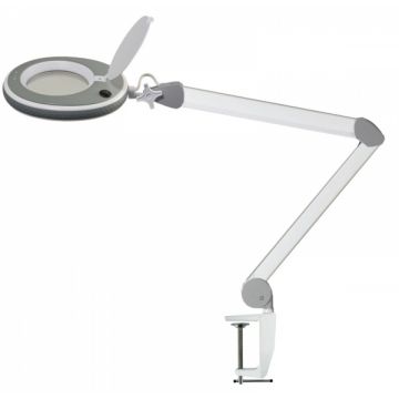 Lumeno förstoringslampa bord - LED -1,75x eller 2,25x - 127 mm - dimbar+
