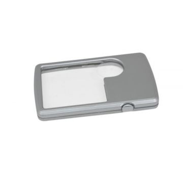 Bifokal kartlupp 3x/6x med LED