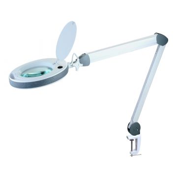 Lumeno förstoringslampa bord - skrivbordsklämma - 1.75x eller 2.25x -150 mm