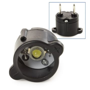 Euromex [MB.9981-2] - 1W LED-utbytesenhet för MicroBlue revision 2 (dubbla stift, instickstyp)