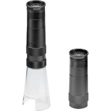 Specwell Monokular [8x20] + mikroskop [25x] stativ - med skala